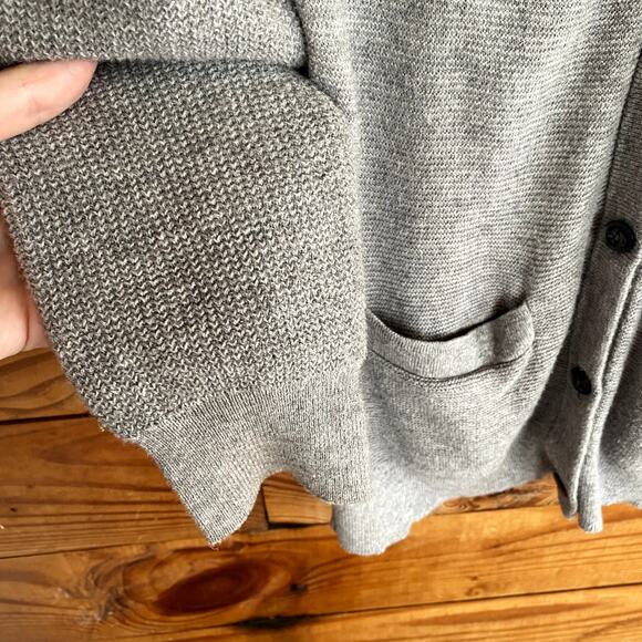 Levi's Gray Button Up Cotton/ Wool Cardigan size Small - Picture 3 of 5
